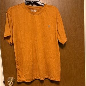 Champion Men's Orange Short Sleeve DriFit Tee Size L